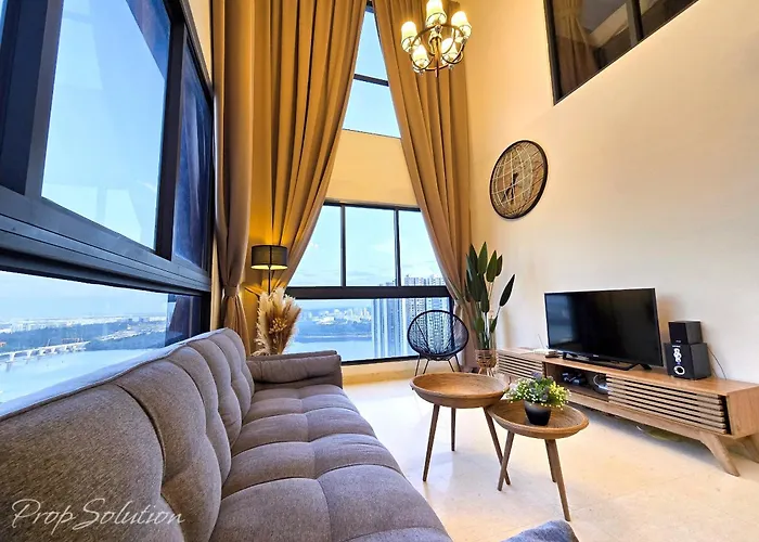 Loft Suite Seaview 2Br Jb Ciq 8Pax