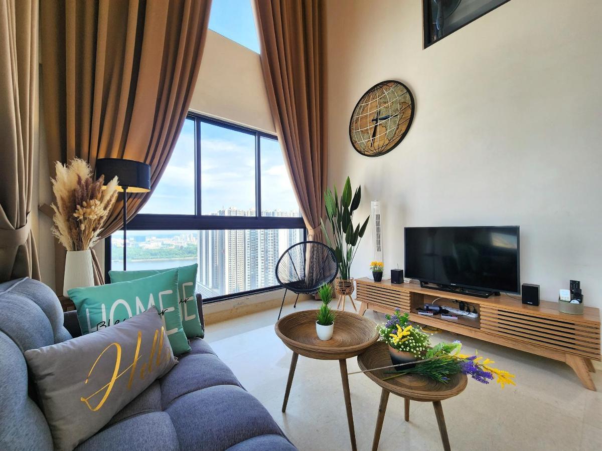 Apartment Loft Seaview 2br Jb Ciq 8pax