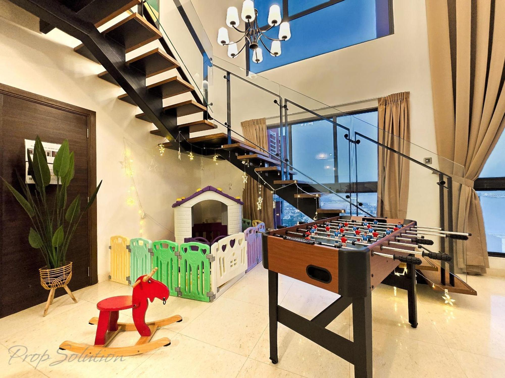 Apartment Loft Seaview 2br Jb Ciq 8pax *